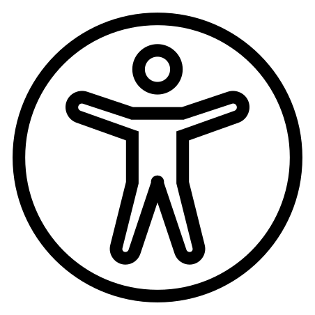 Web accessibility icon
